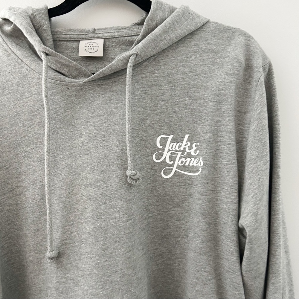 Men’s Jack & Jones Grey Hoodie